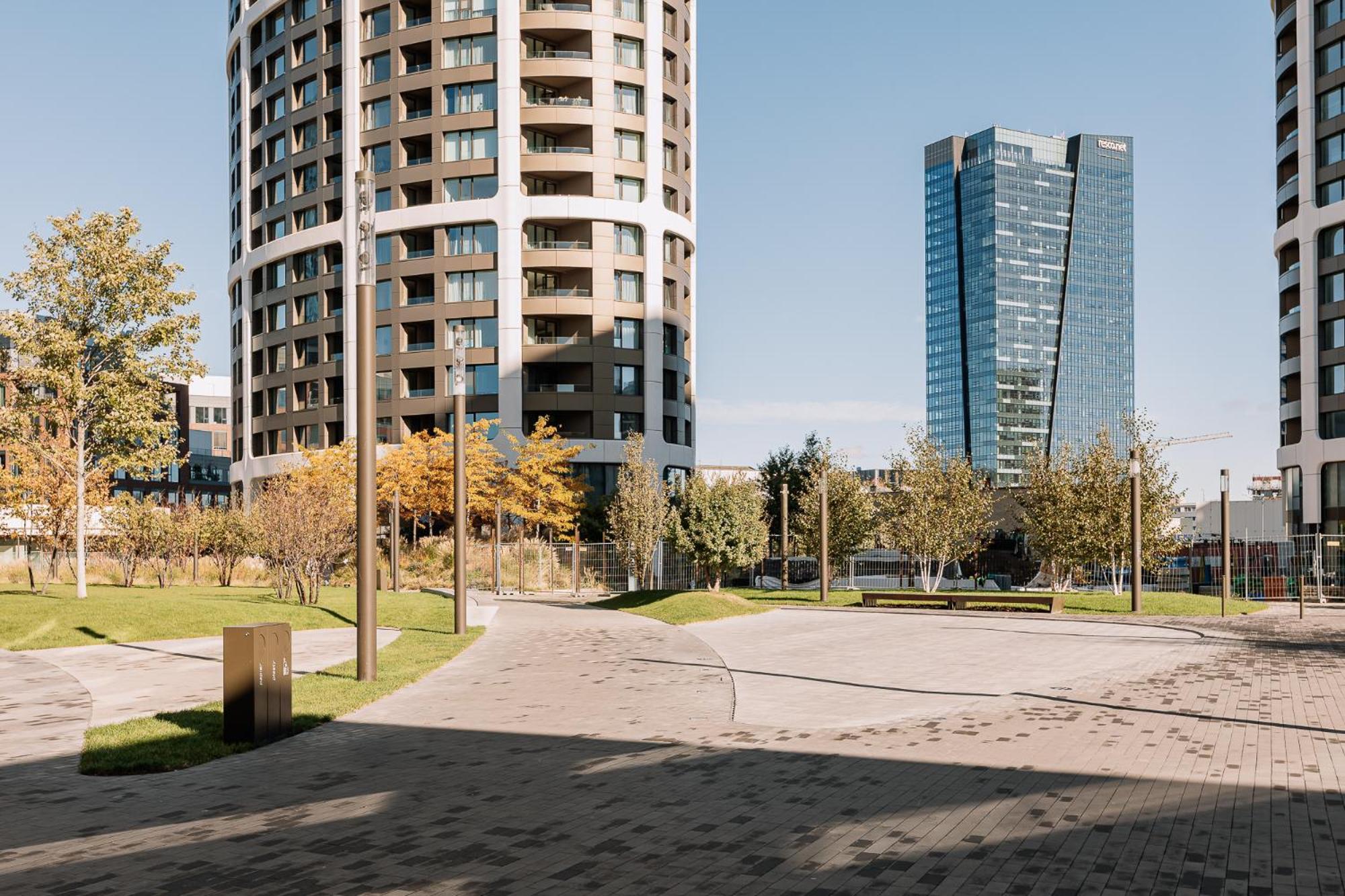 Skau Blue Residence In Sky Park 21 Floor 2 Tower Panoramic View Free Parking Μπρατισλάβα Εξωτερικό φωτογραφία