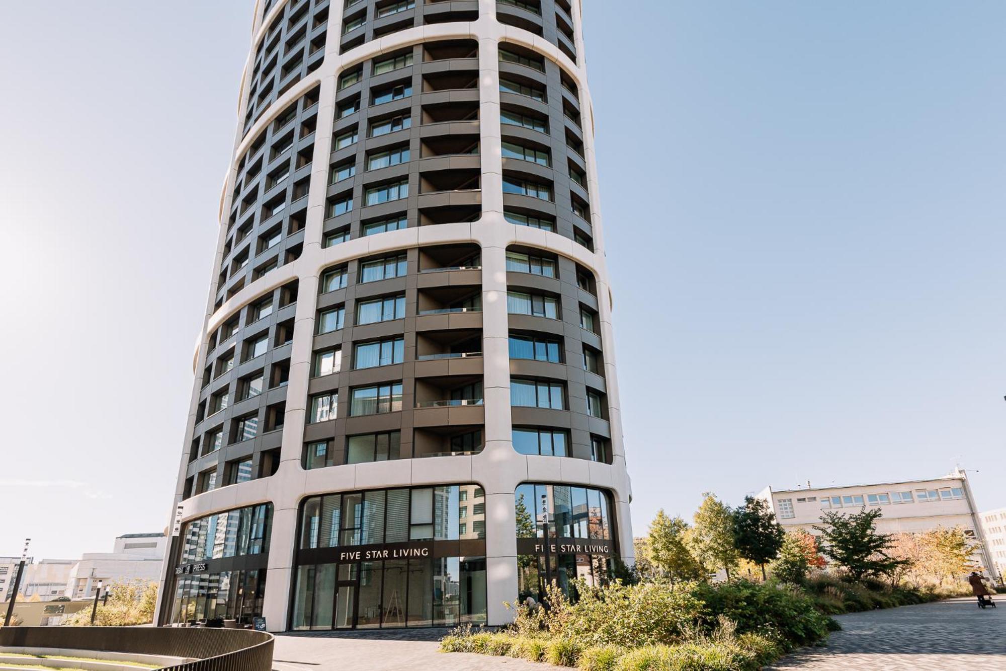 Skau Blue Residence In Sky Park 21 Floor 2 Tower Panoramic View Free Parking Μπρατισλάβα Εξωτερικό φωτογραφία